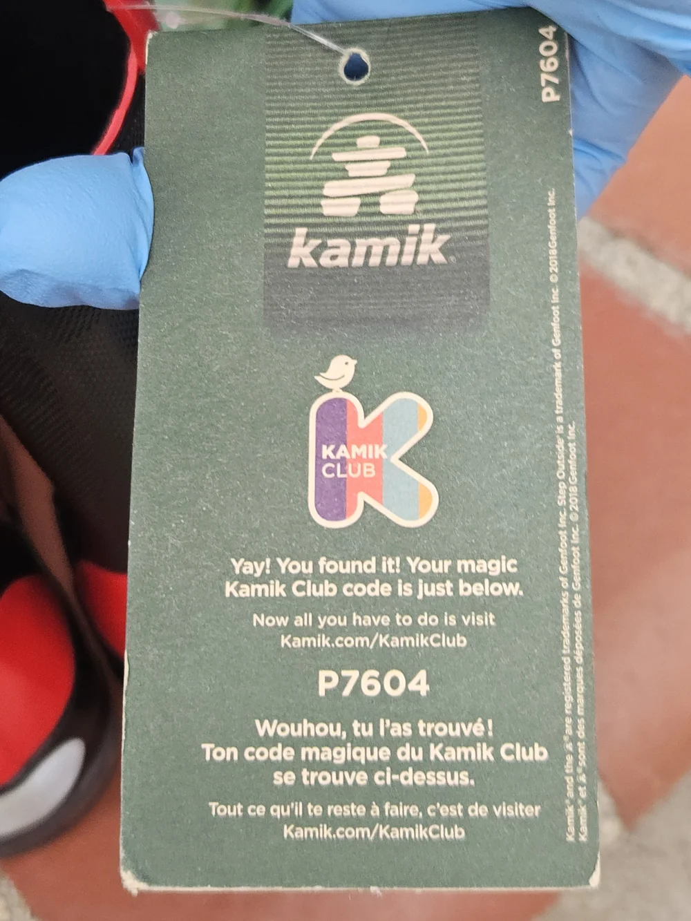 Kamik Kids' Red Firefighter Rain Boots